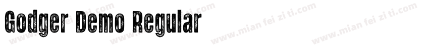 Godger Demo Regular字体转换